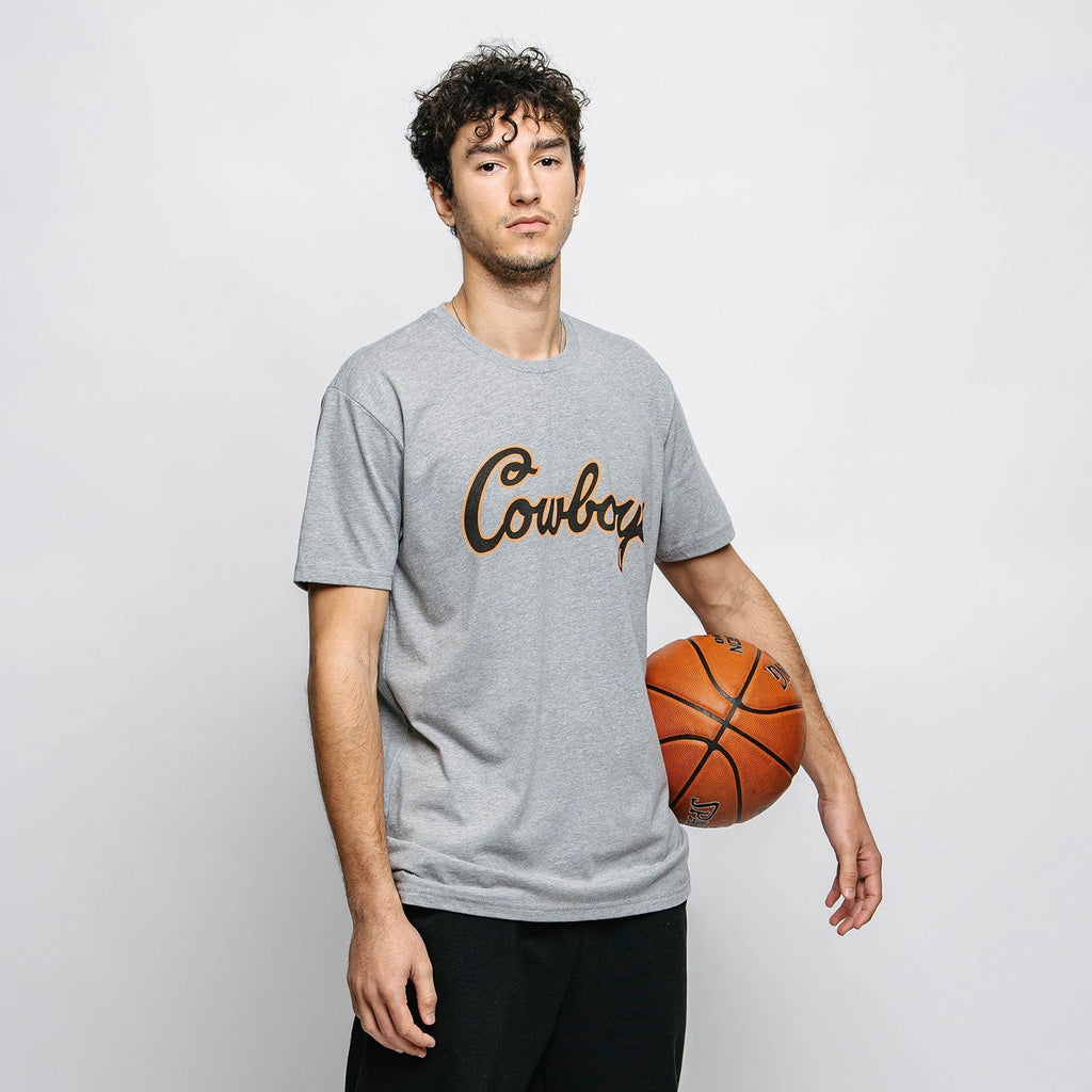 Oklahoma State Cowboys Vintage Script Tee Hoodie, Sweatshirt | CoreVibeTees.com (Image 2)