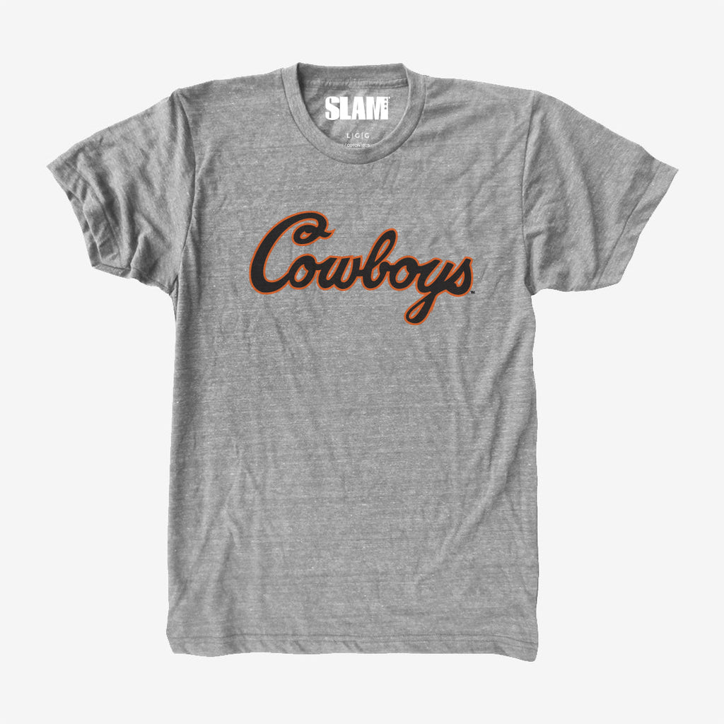 Oklahoma State Cowboys Vintage Script Tee Hoodie, Sweatshirt | CoreVibeTees.com (Image 1)