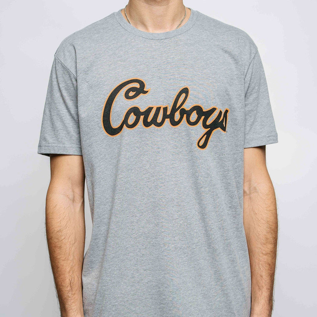 Oklahoma State Cowboys Vintage Script Tee Hoodie, Sweatshirt | CoreVibeTees.com (Image 3)