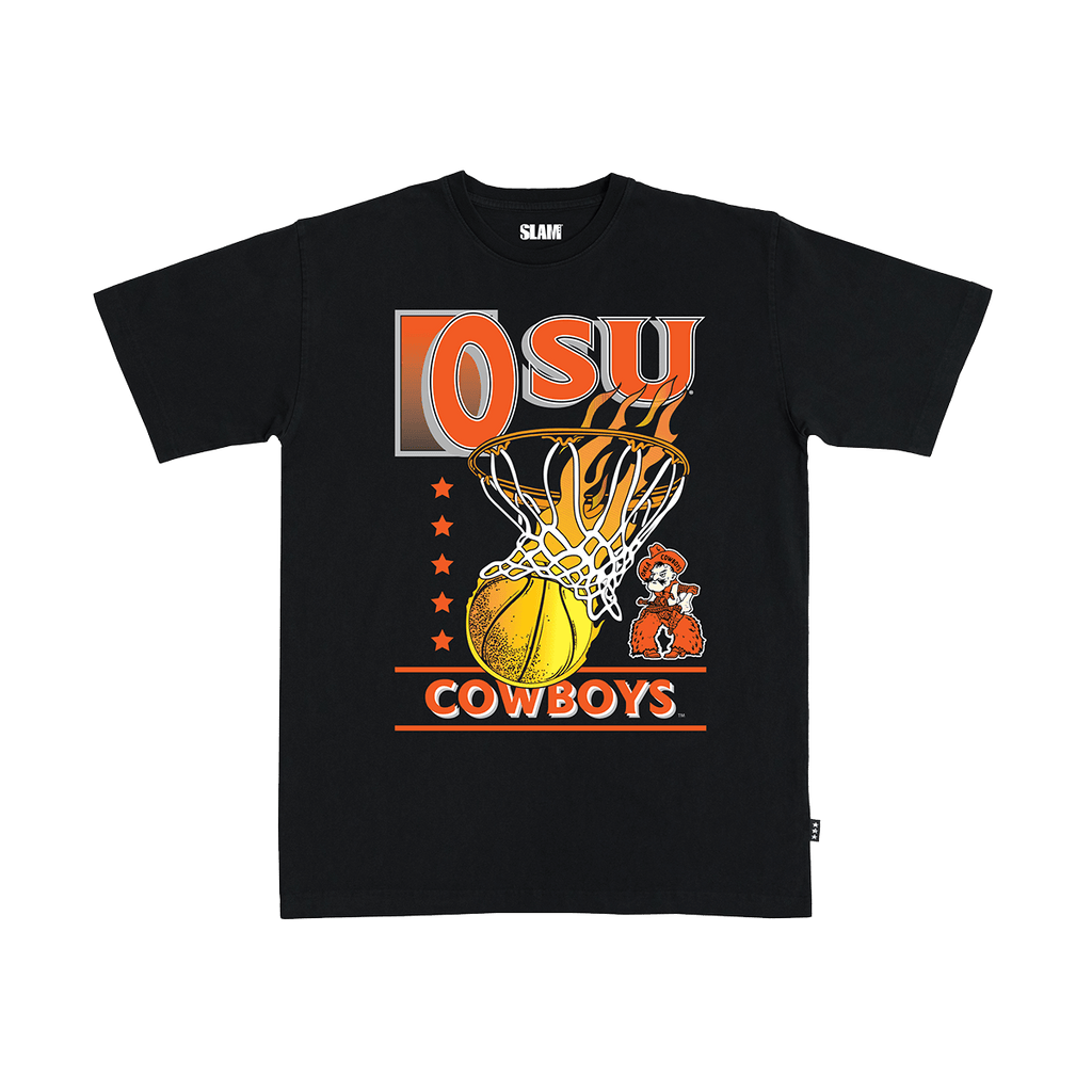 Oklahoma State Hoops Vault Heavy Tee Hoodie, Sweatshirt | CoreVibeTees.com