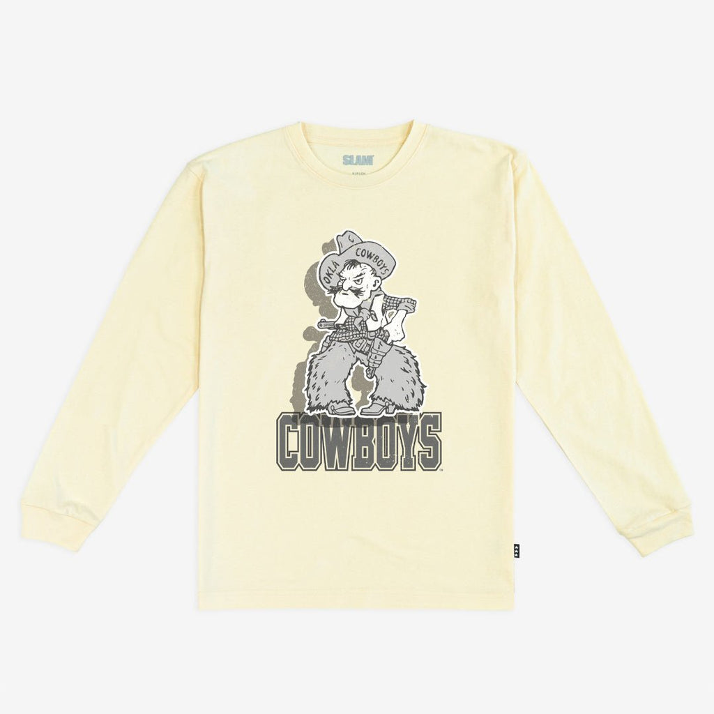 Oklahoma State Monochromatic L/S Tee Hoodie, Sweatshirt | CoreVibeTees.com