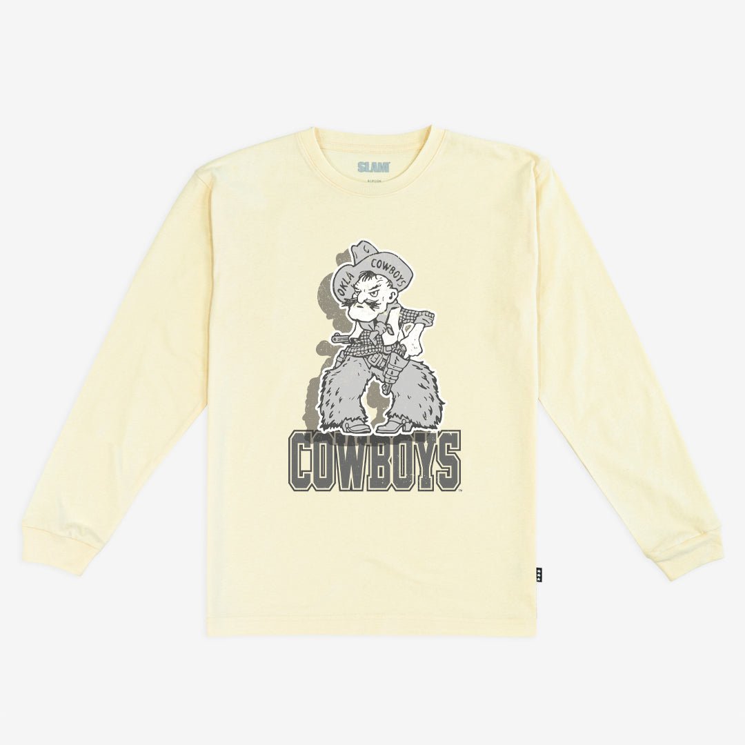 Oklahoma State Monochromatic L/S Tee Hoodie, Sweatshirt | CoreVibeTees.com
