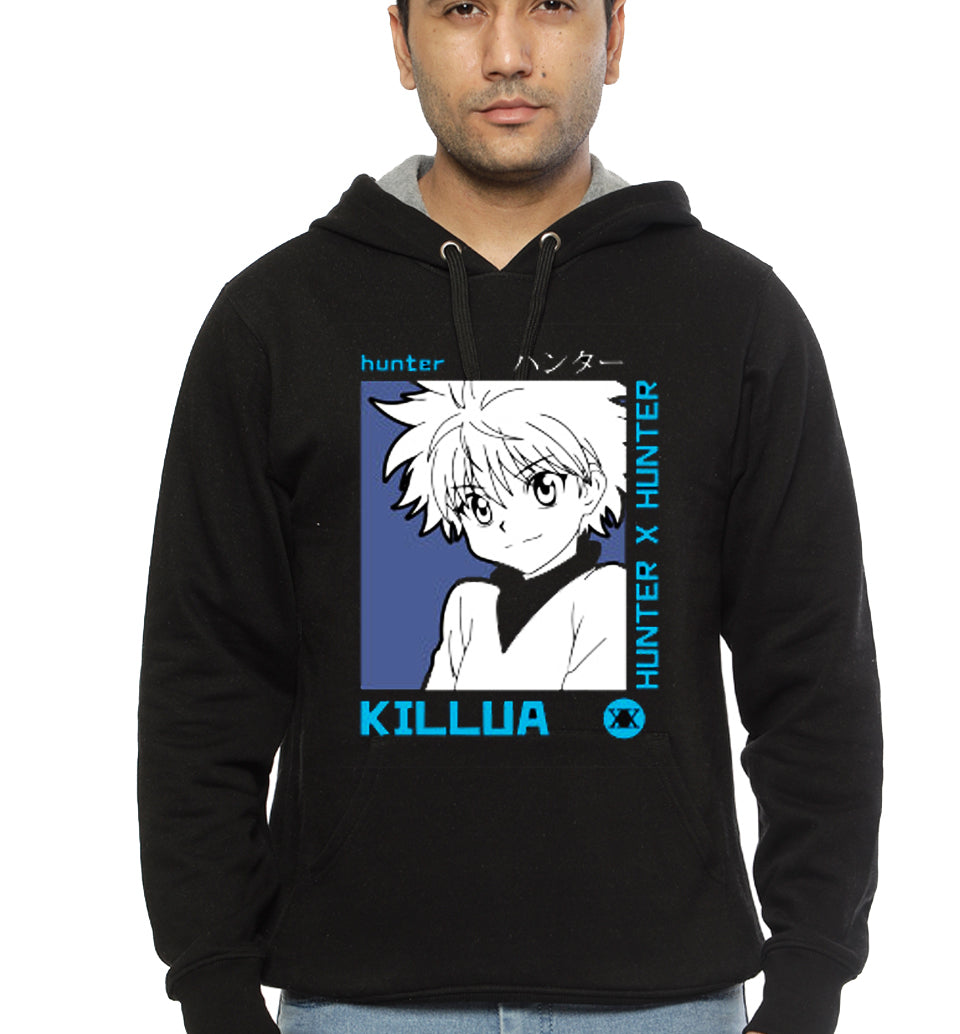 Killua â€“ Hunter x Hunter Black Hoodie T-Shirts, Sweatshirt | CoreVibeTees.com