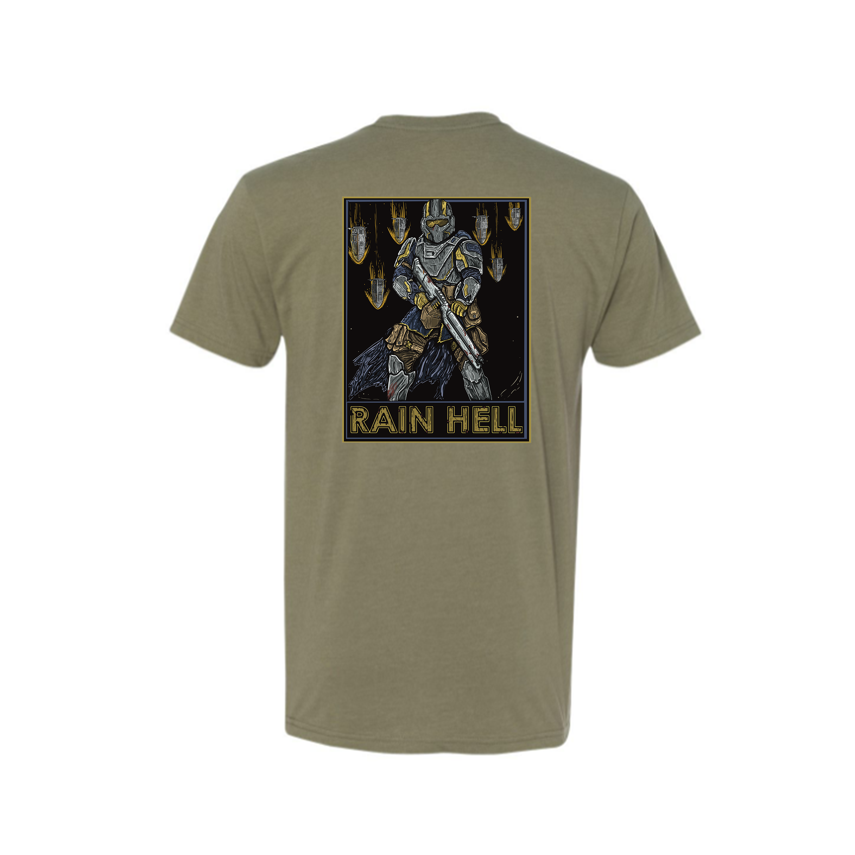 Rain Hell Tee Hoodie, Sweatshirt | CoreVibeTees.com (Image 3)