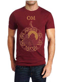 Om Maroon Half Sleeve T-Shirt Hoodie, Sweatshirt | CoreVibeTees.com
