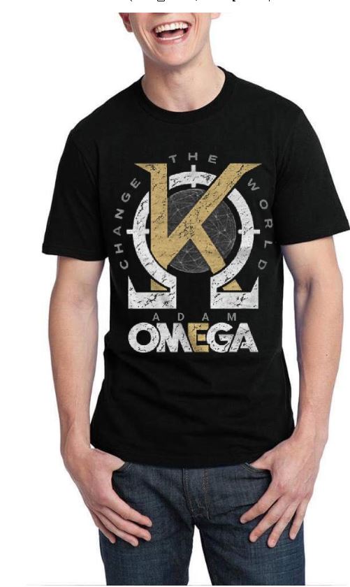 Adam Omega Black Half Sleeve T-Shirt Hoodie, Sweatshirt | CoreVibeTees.com