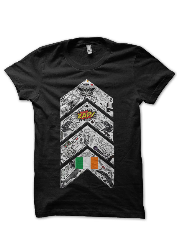 One Direction Half Sleeve Black T-Shirt Hoodie, Sweatshirt | CoreVibeTees.com
