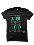 One Life Black Tee Hoodie, Sweatshirt | CoreVibeTees.com