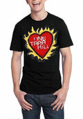 One Tree Hill Flaming Heart Black T-Shirt Hoodie, Sweatshirt | CoreVibeTees.com