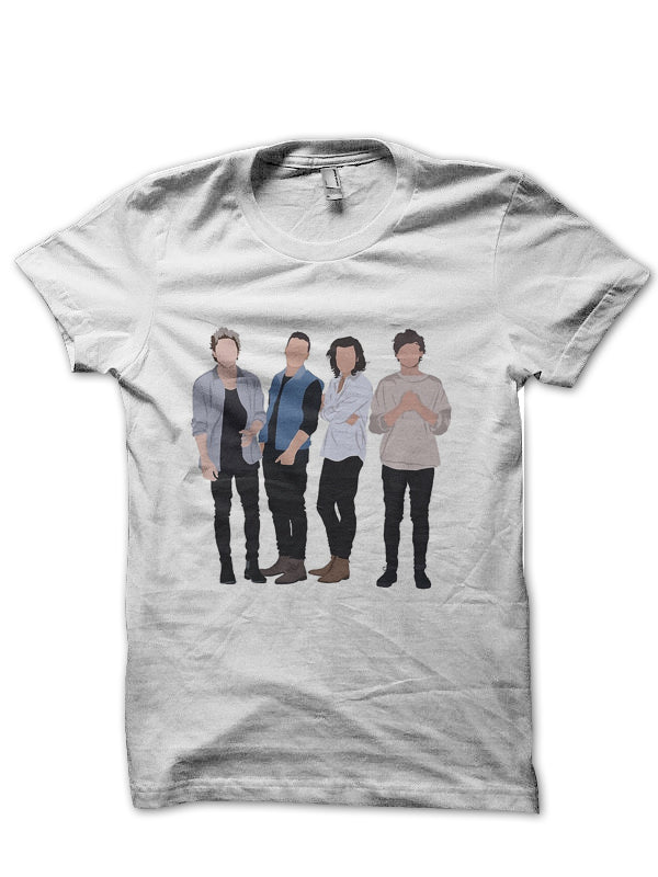 One Direction Half Sleeve White T-Shirt Style002 Hoodie, Sweatshirt | CoreVibeTees.com