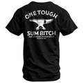 One Tough Sum Born and Raised American Outlaw Men's T-Shirt Hoodie, Sweatshirt | CoreVibeTees.com (Image 1)