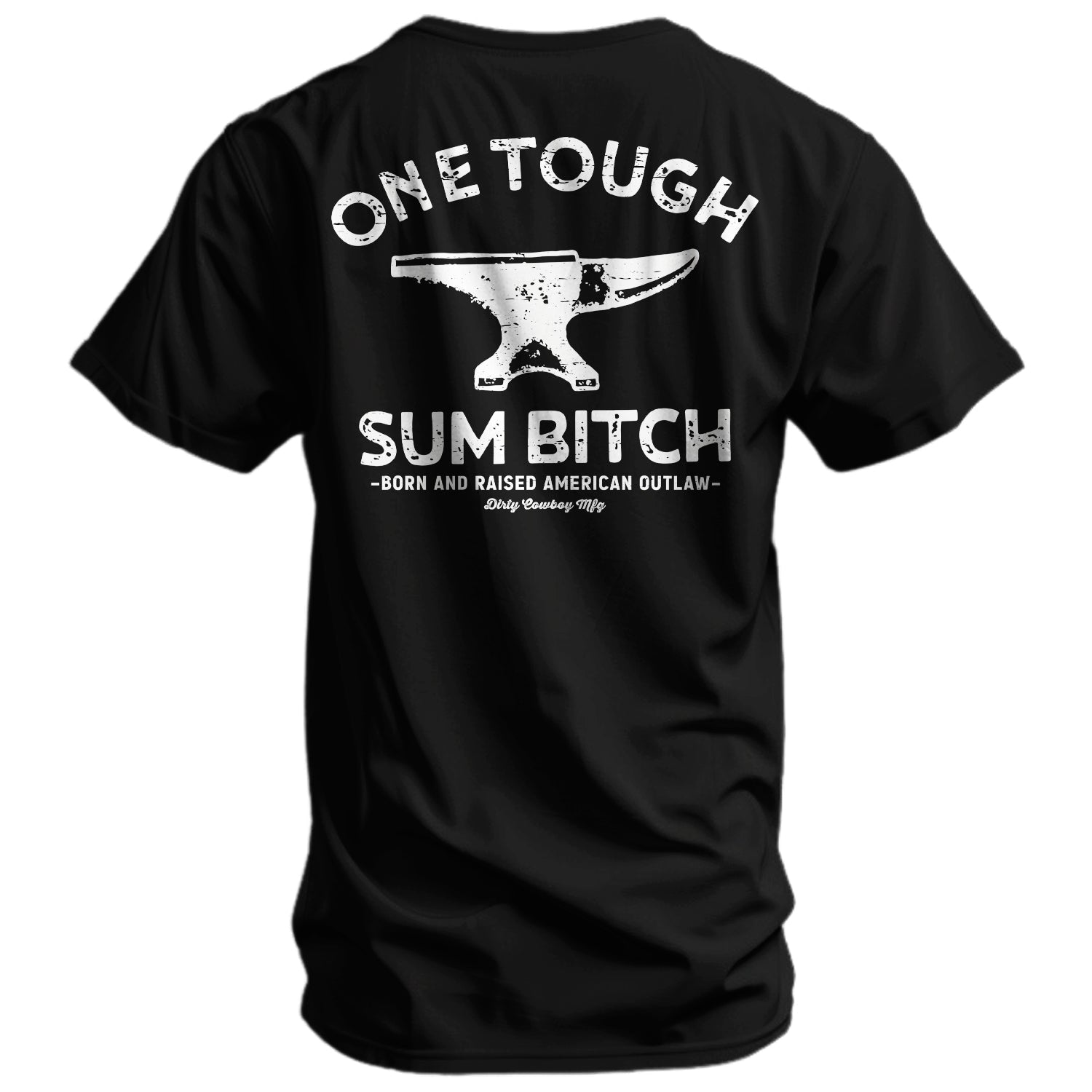 One Tough Sum Born and Raised American Outlaw Men's T-Shirt Hoodie, Sweatshirt | CoreVibeTees.com (Image 1)