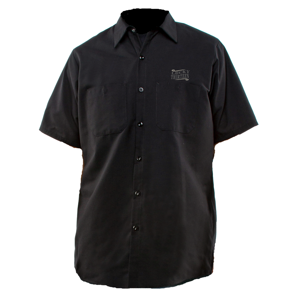 Lucky 13 DEAD RANCH Work Shirt Hoodie, Sweatshirt | CoreVibeTees.com (Image 2)
