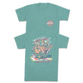 Let's Get Weird Flamingo Pocket Tee Hoodie, Sweatshirt | CoreVibeTees.com (Image 1)