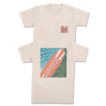 Old Row Surfboard Pocket Tee Hoodie, Sweatshirt | CoreVibeTees.com (Image 1)