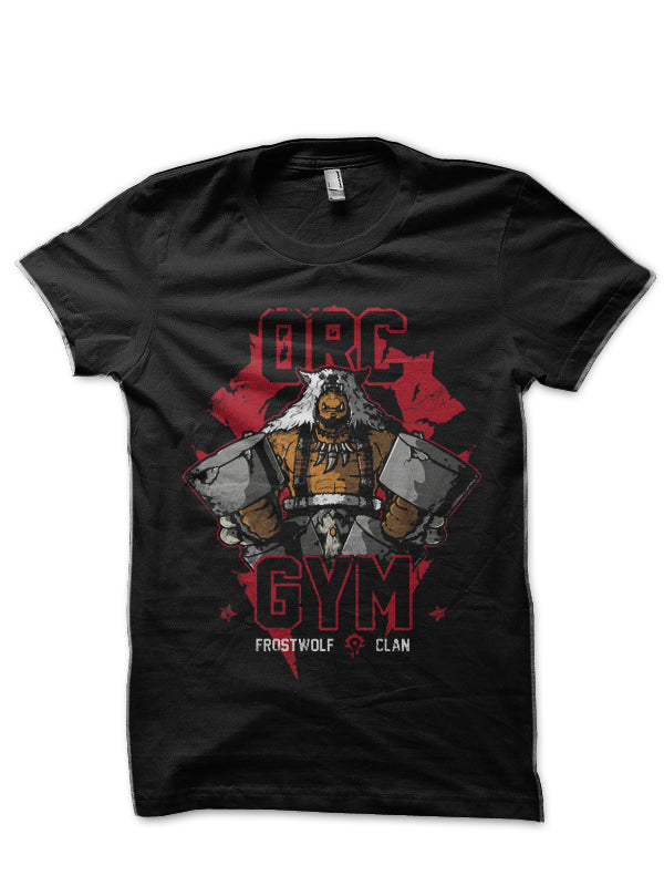 Orc Gym  Black T-Shirt Hoodie, Sweatshirt | CoreVibeTees.com
