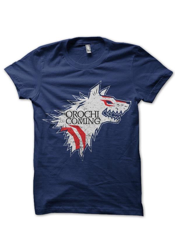 Orchi Is Coming Navy Blue Tee Hoodie, Sweatshirt | CoreVibeTees.com
