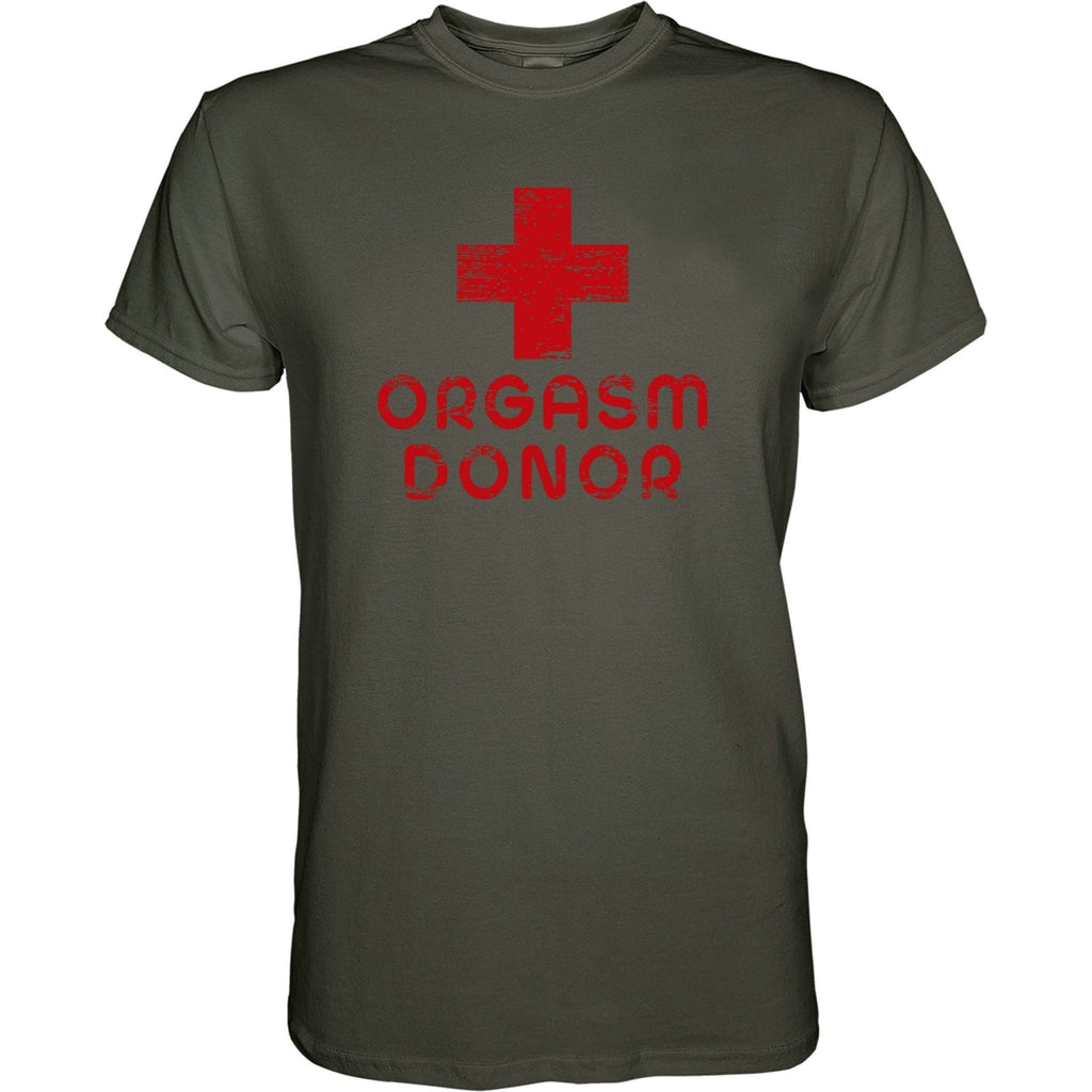 Orgasm Donor Men's T-Shirt Hoodie, Sweatshirt | CoreVibeTees.com (Image 1)