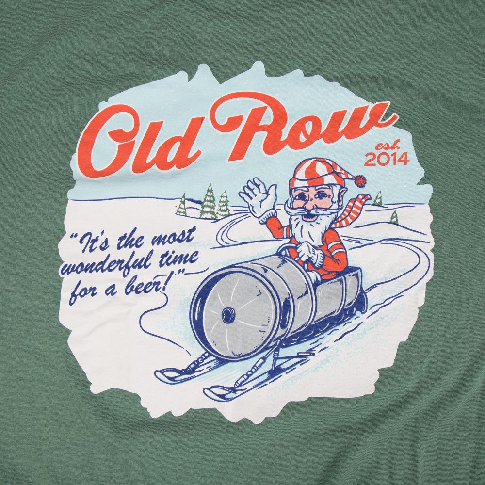Most Wonderful Time For A Beer Long Sleeve Pocket Tee Hoodie, Sweatshirt | CoreVibeTees.com (Image 2)