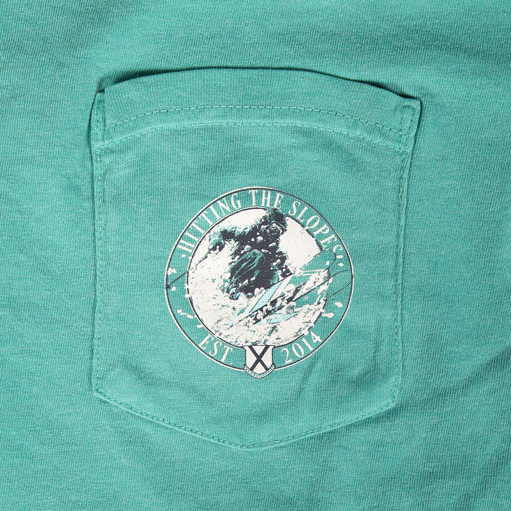 Hitting the Slopes V10 Pocket Tee Hoodie, Sweatshirt | CoreVibeTees.com (Image 3)
