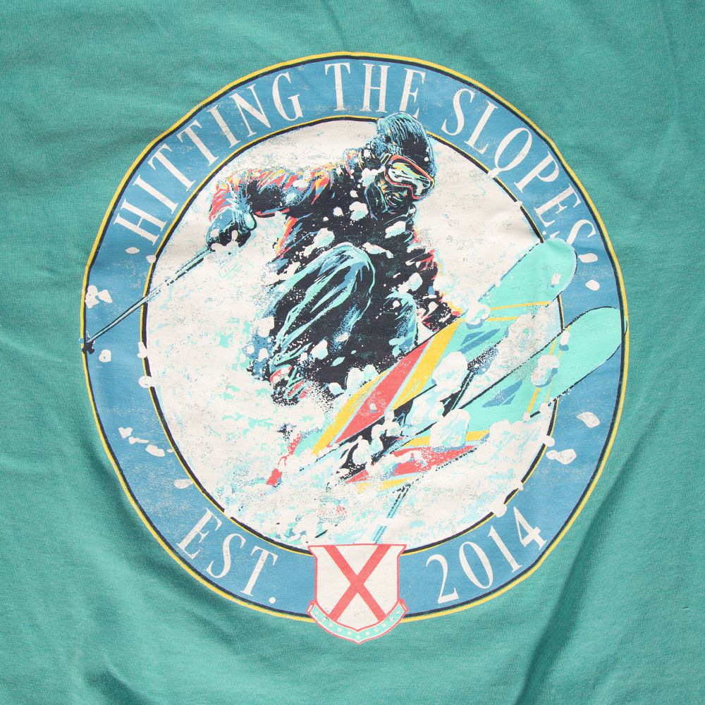 Hitting the Slopes V10 Pocket Tee Hoodie, Sweatshirt | CoreVibeTees.com (Image 2)