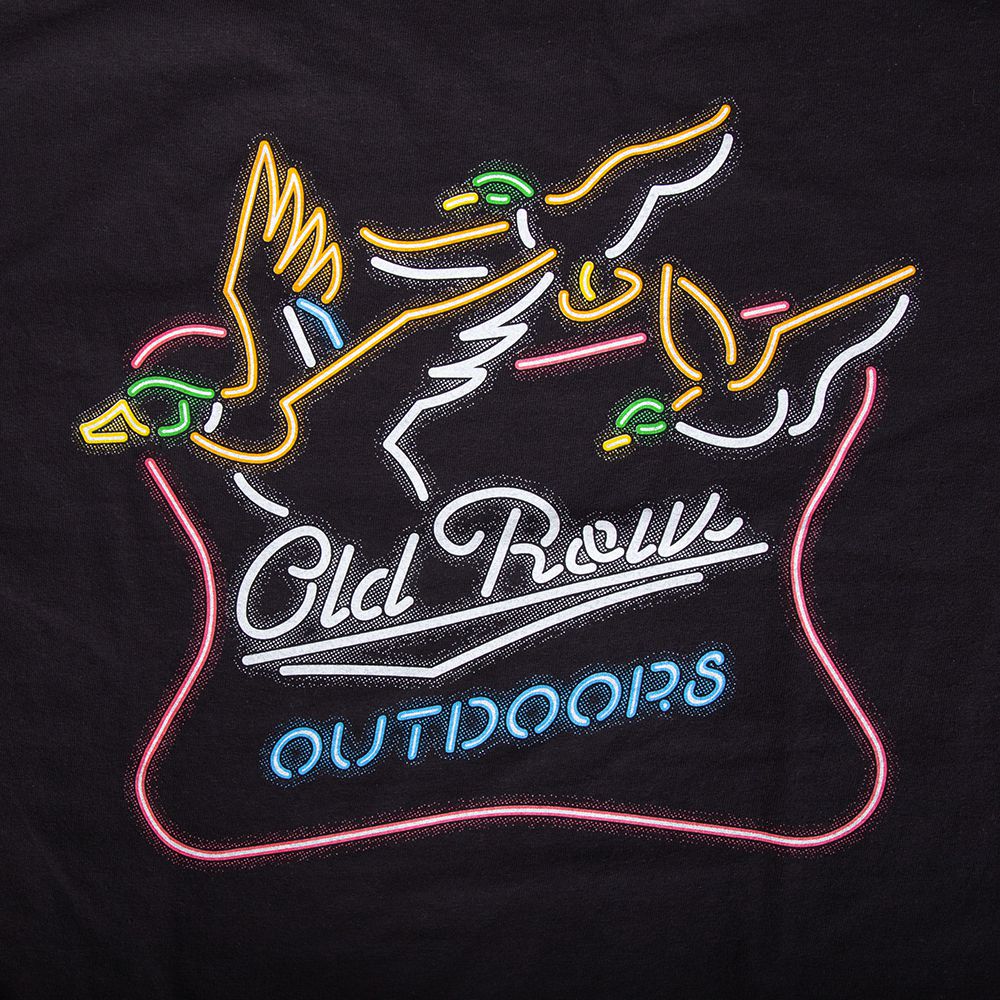 Old Row Outdoors Neon Duck Pocket Tee Hoodie, Sweatshirt | CoreVibeTees.com (Image 2)