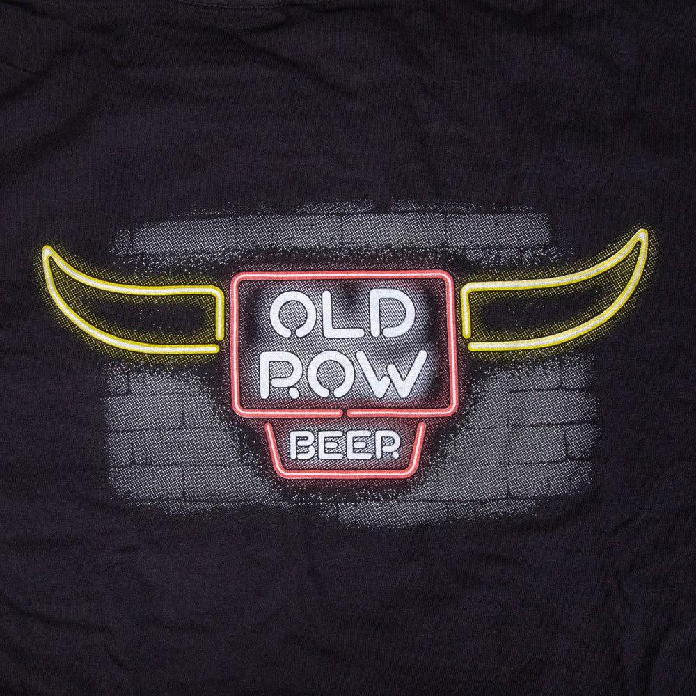 Old Row Beer Neon Bull Pocket Tee Hoodie, Sweatshirt | CoreVibeTees.com (Image 2)