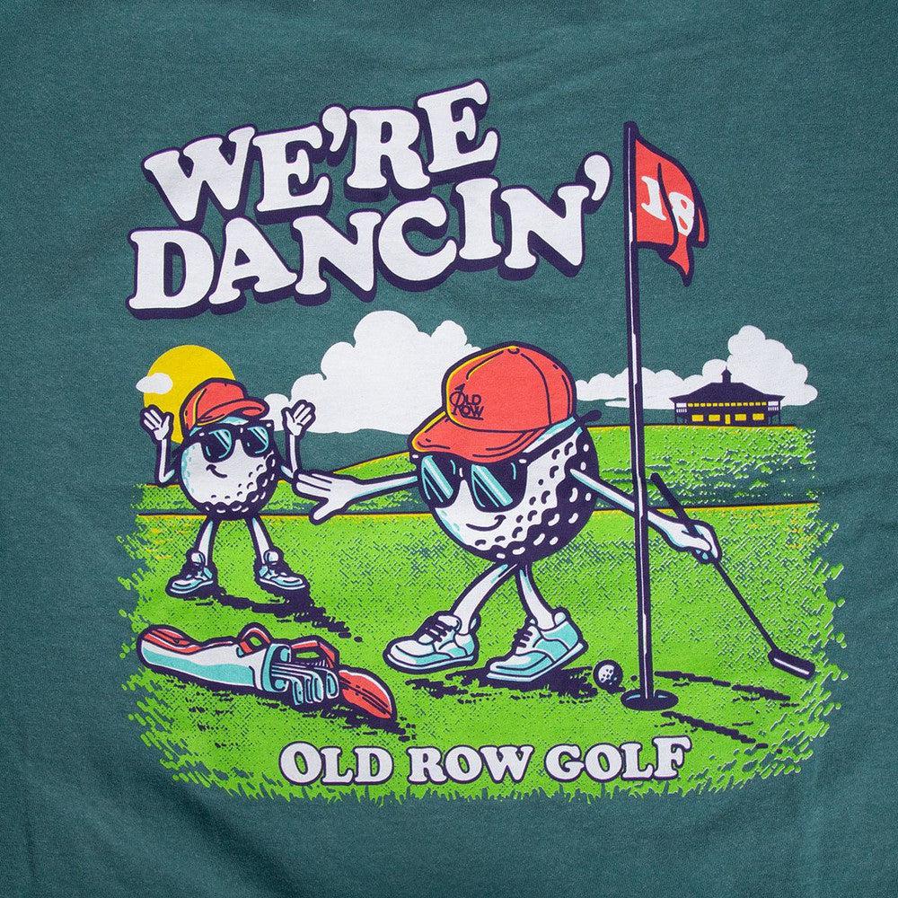 We're Dancin' Pocket Tee Hoodie, Sweatshirt | CoreVibeTees.com (Image 2)