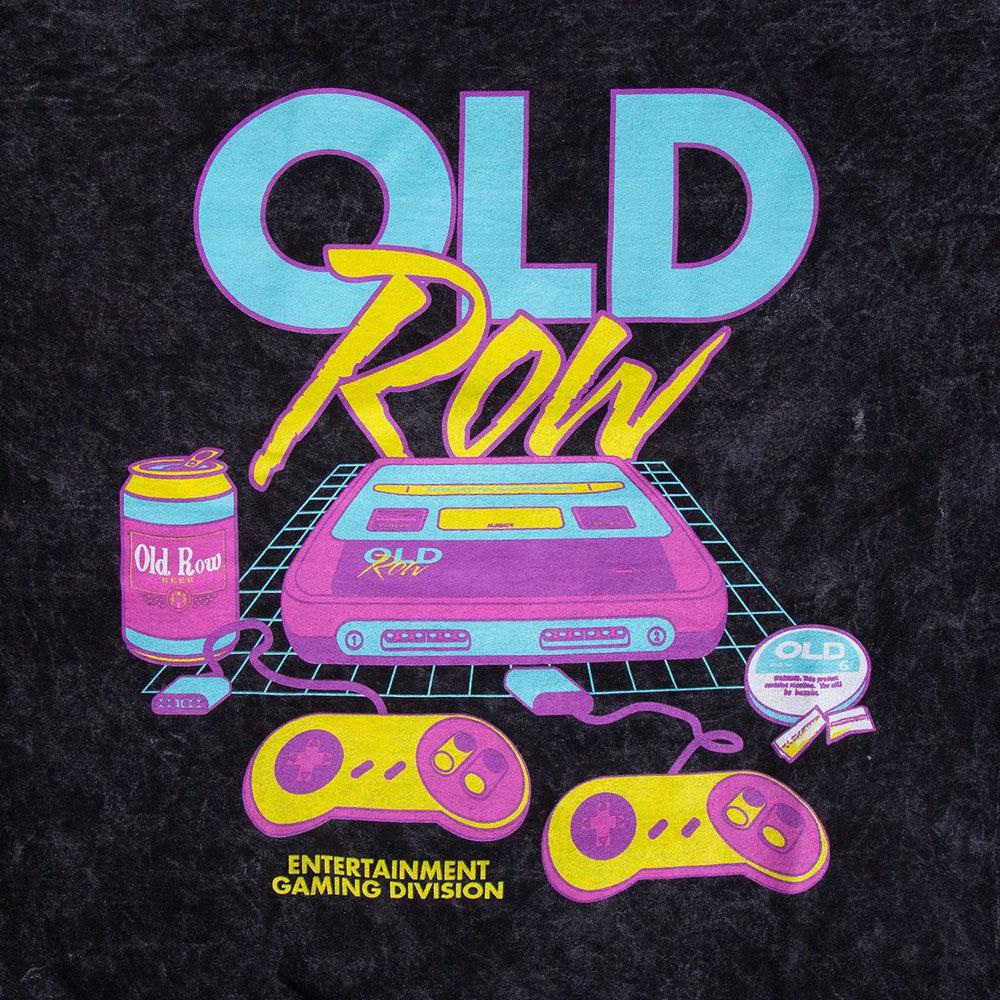 Old Row 90s Gaming Mineral Wash Tee Hoodie, Sweatshirt | CoreVibeTees.com (Image 2)