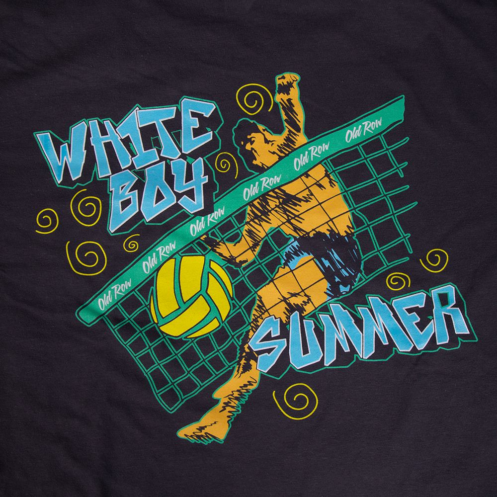 White Boy Summer Volleyball Pocket Tee Hoodie, Sweatshirt | CoreVibeTees.com (Image 2)