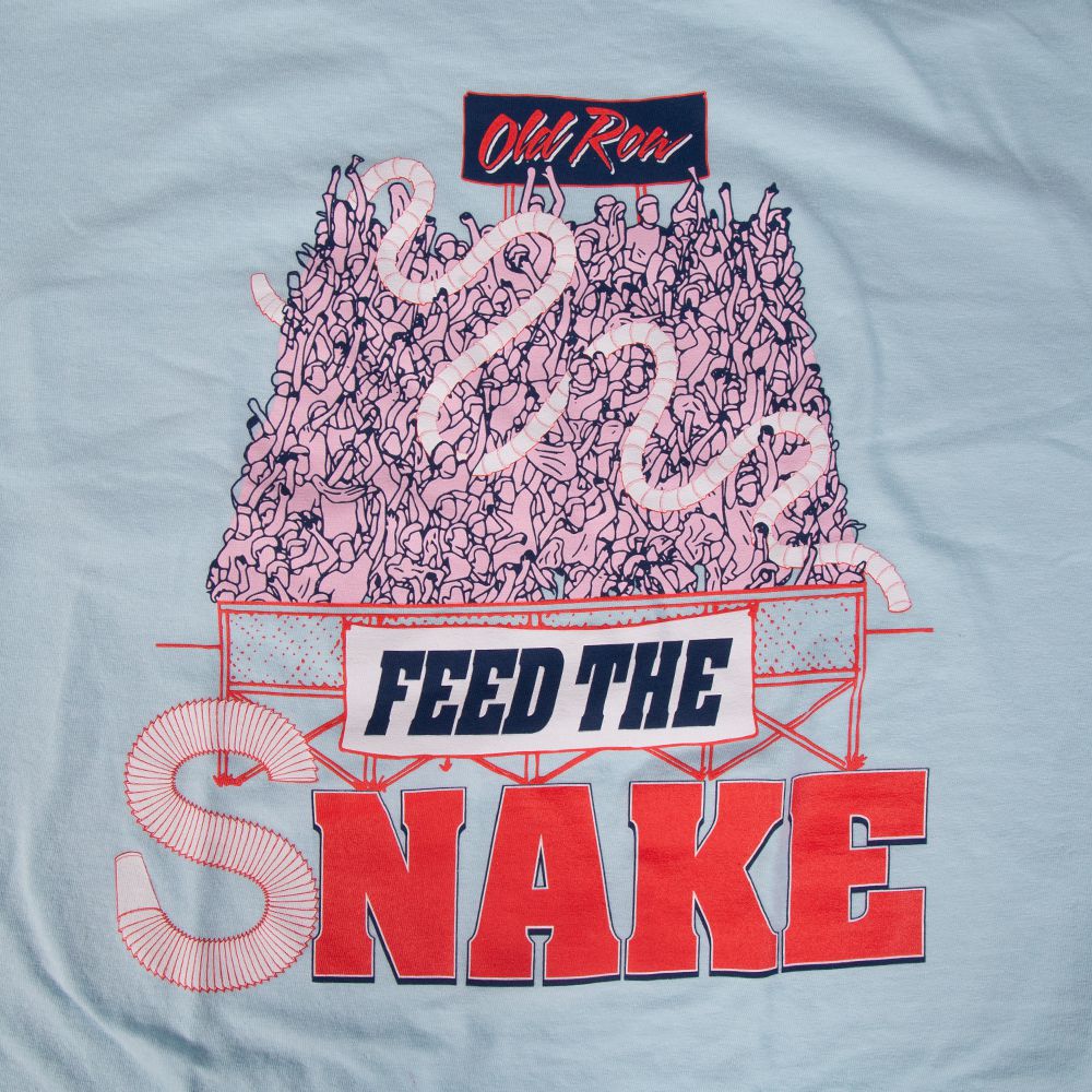 Feed The Snake Pocket Tee Hoodie, Sweatshirt | CoreVibeTees.com (Image 2)