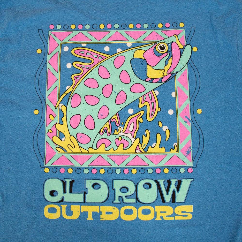 Old Row Outdoors 90s Fish Pocket Tee Hoodie, Sweatshirt | CoreVibeTees.com (Image 2)