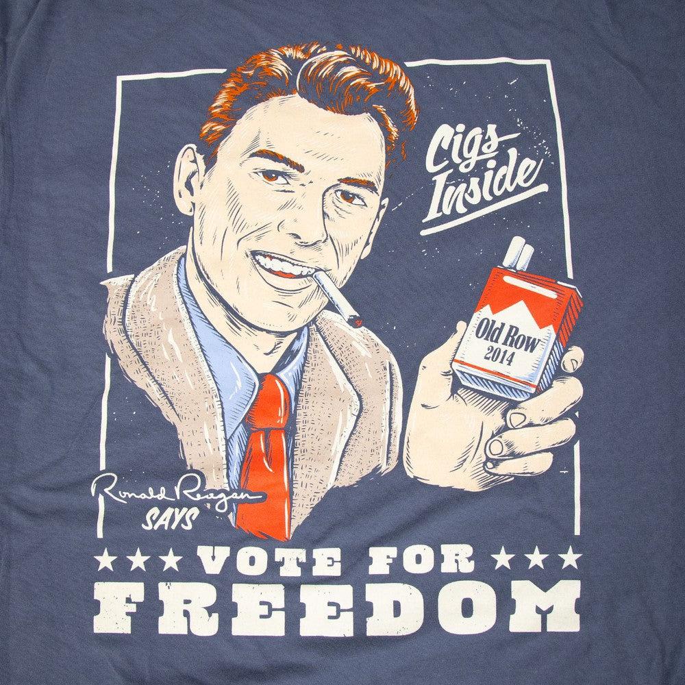 Cigs Inside Reagan 2.0 Pocket Tee Hoodie, Sweatshirt | CoreVibeTees.com (Image 2)