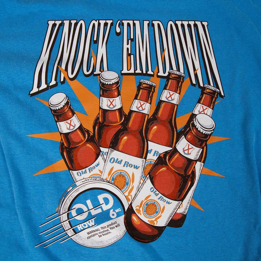 Knock 'Em Down Pocket Tee Hoodie, Sweatshirt | CoreVibeTees.com (Image 2)
