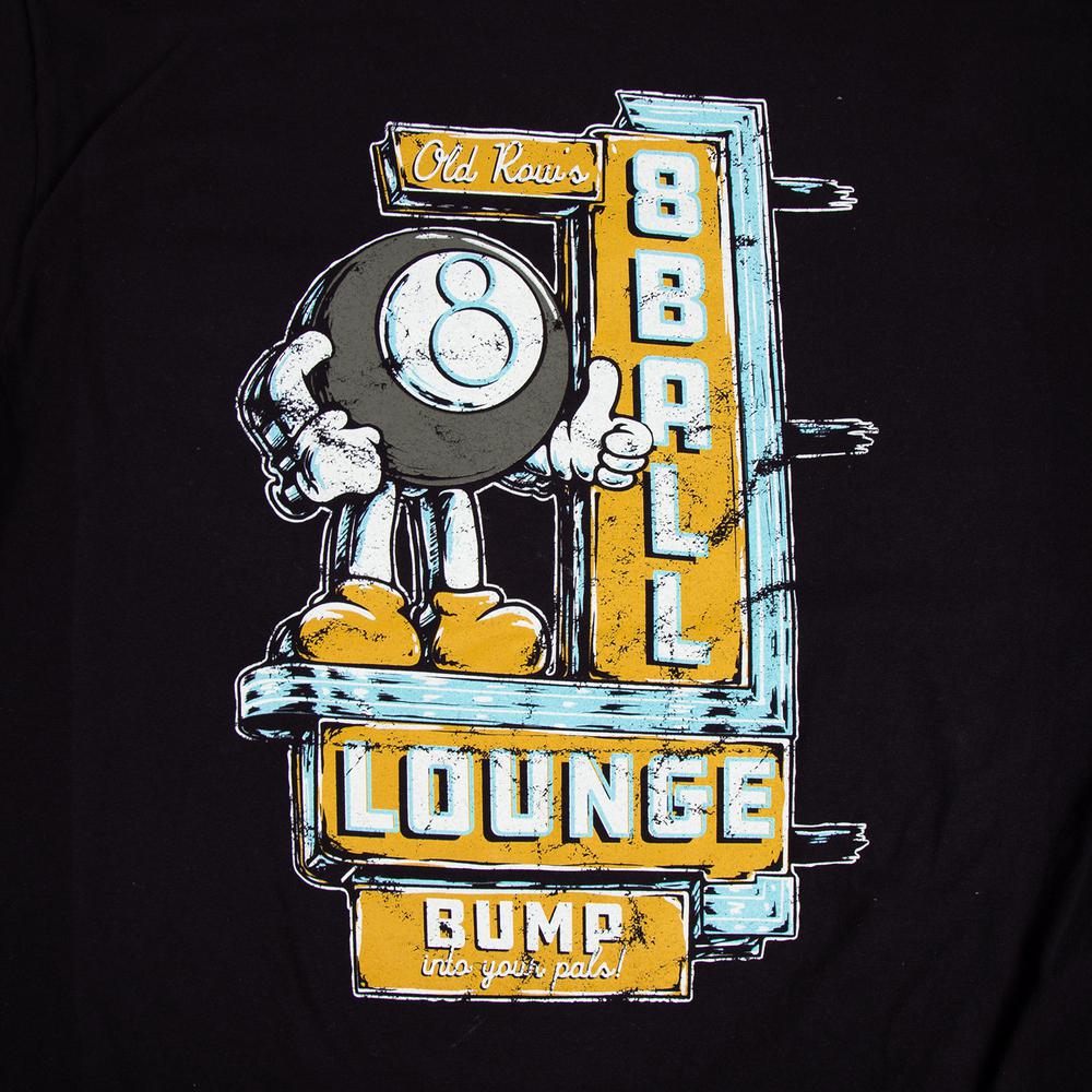 The 8 Ball Lounge Pocket Tee Hoodie, Sweatshirt | CoreVibeTees.com (Image 2)