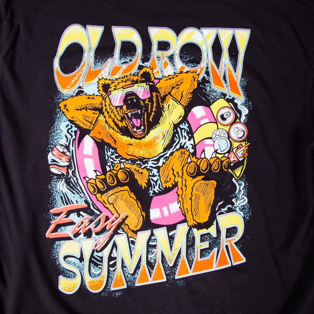 Easy Summer Pocket Tee Hoodie, Sweatshirt | CoreVibeTees.com (Image 2)