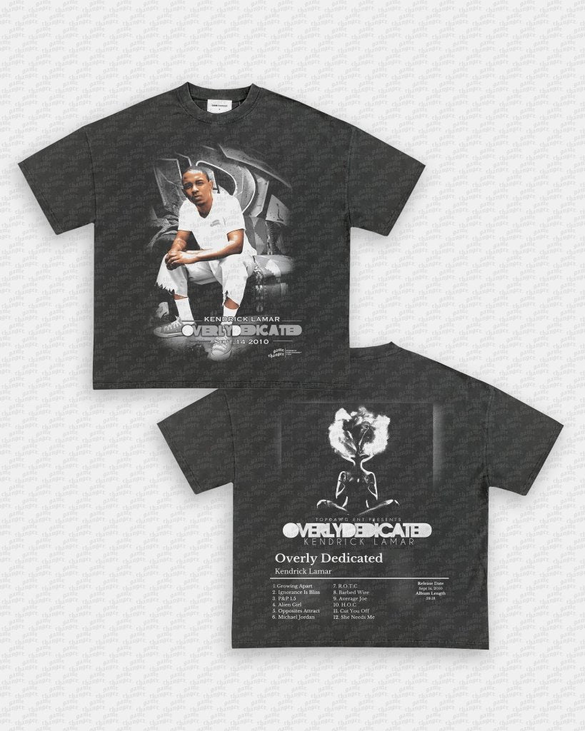OVERLY DEDICATED TEE - [DS] Hoodie, Sweatshirt | CoreVibeTees.com (Image 4)