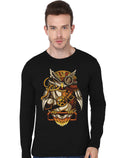 SteamPunk Owl Black Full Sleeve T-Shirt Hoodie, Sweatshirt | CoreVibeTees.com