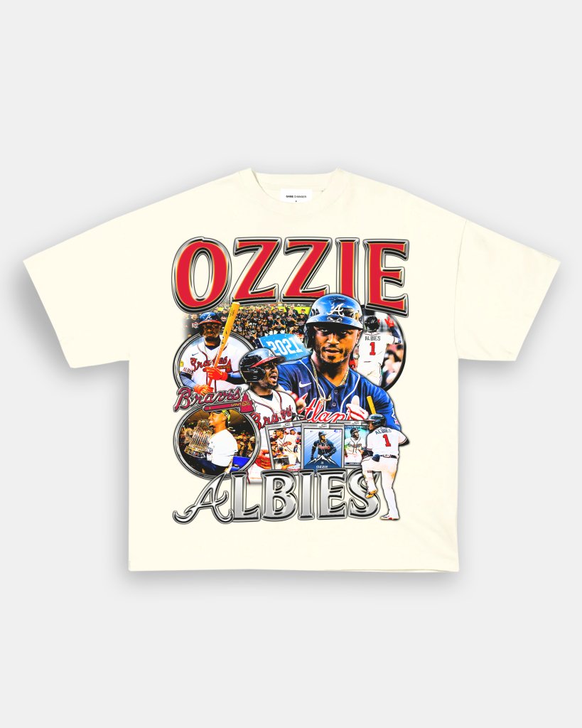 OZZIE ALBIES TEE Hoodie, Sweatshirt | CoreVibeTees.com (Image 4)