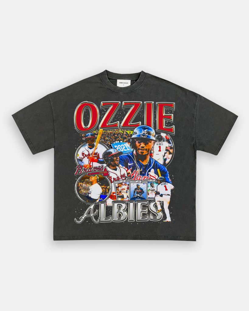 OZZIE ALBIES TEE Hoodie, Sweatshirt | CoreVibeTees.com (Image 3)