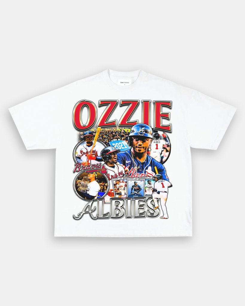 OZZIE ALBIES TEE Hoodie, Sweatshirt | CoreVibeTees.com (Image 2)