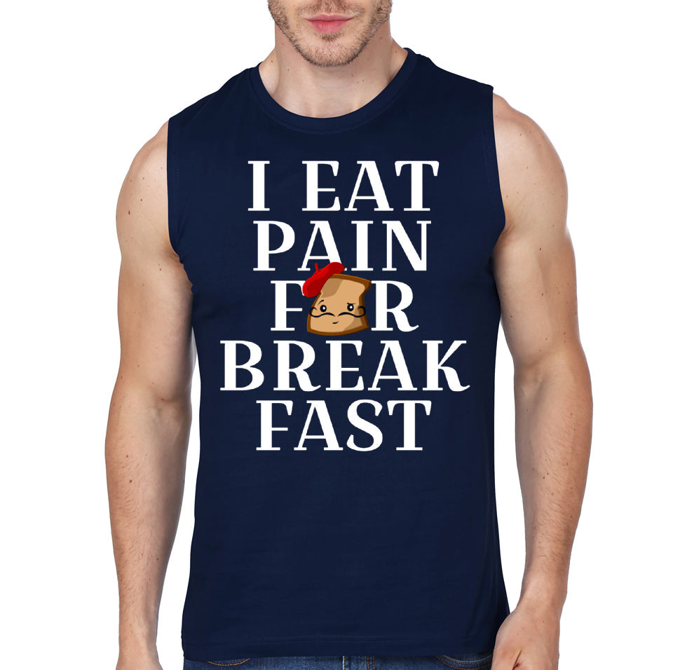 Pain Eater Navy Blue Vest T-Shirts, Hoodie, Sweatshirt | CoreVibeTees.com
