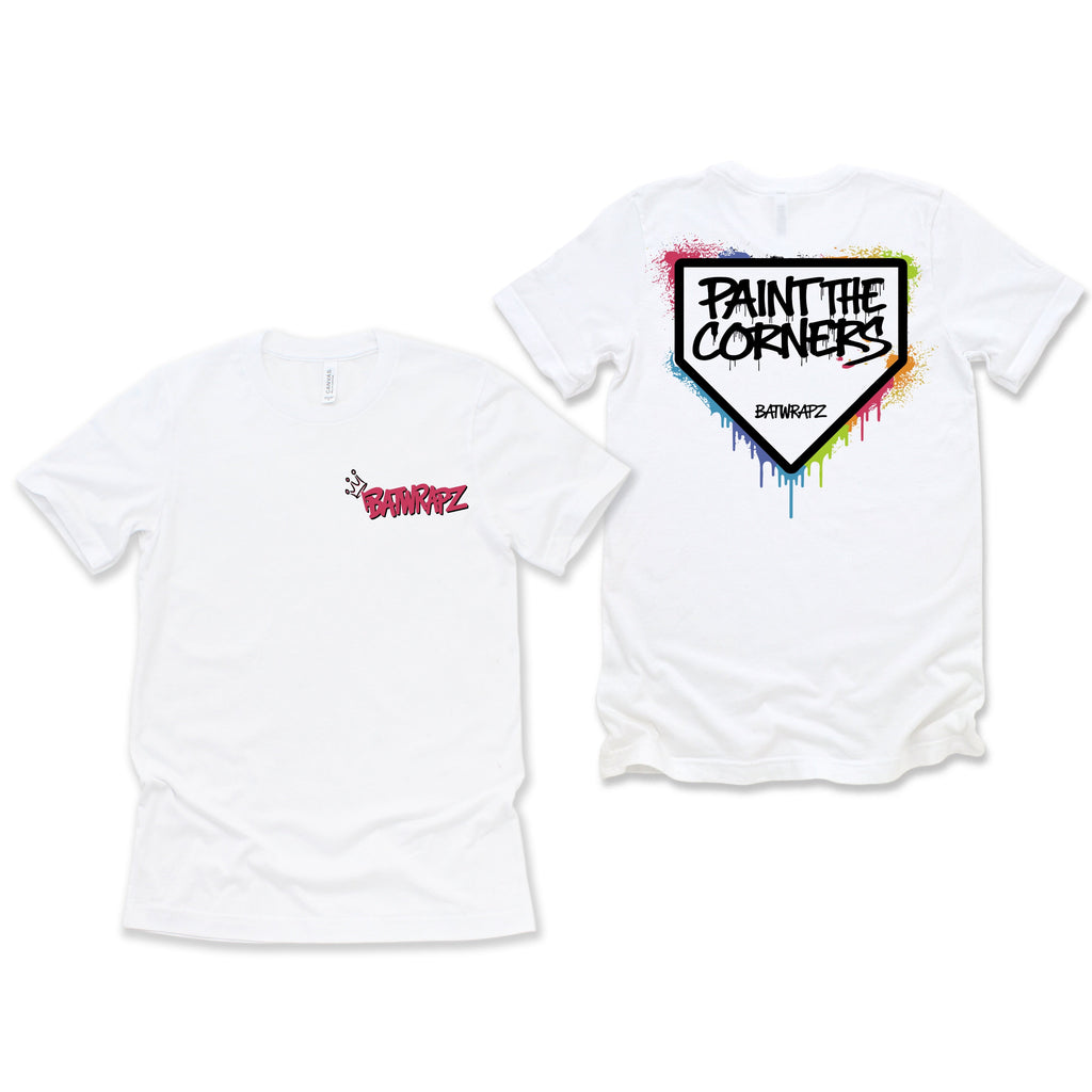 BatWrapz "Paint The Corners" Adult T-Shirt Hoodie, Sweatshirt | CoreVibeTees.com (Image 1)