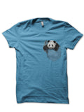 Panda Light Blue Tee Hoodie, Sweatshirt | CoreVibeTees.com