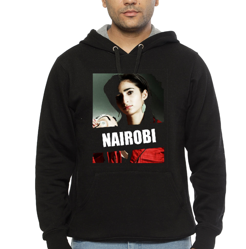 Nairobi La Casa de Papel Black Hoodie T-Shirts, Sweatshirt | CoreVibeTees.com