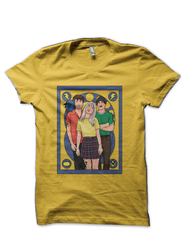 Paramore Yellow T-Shirt Hoodie, Sweatshirt | CoreVibeTees.com