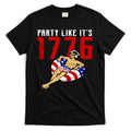 Party Like It's 1776 Patriotic George Washington T-Shirt Hoodie, Sweatshirt | CoreVibeTees.com