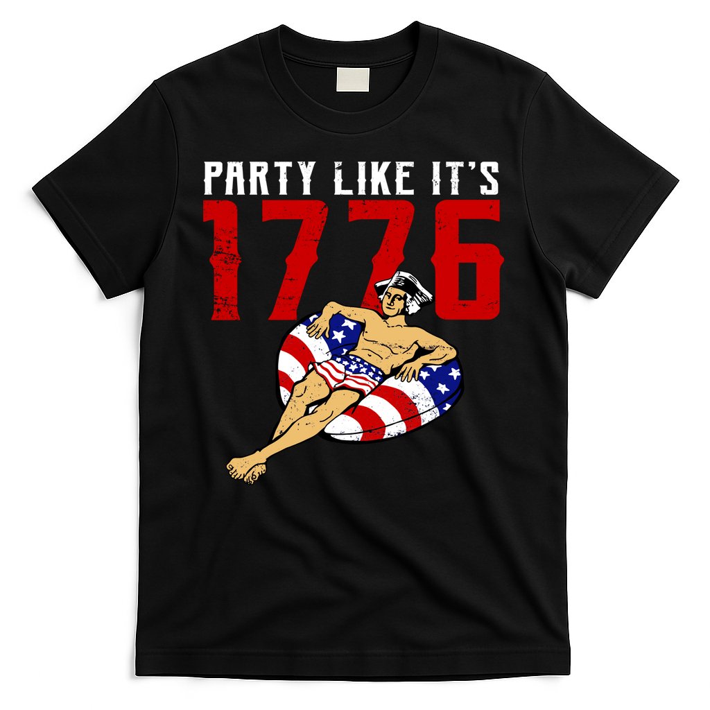 Party Like It's 1776 Patriotic George Washington T-Shirt Hoodie, Sweatshirt | CoreVibeTees.com