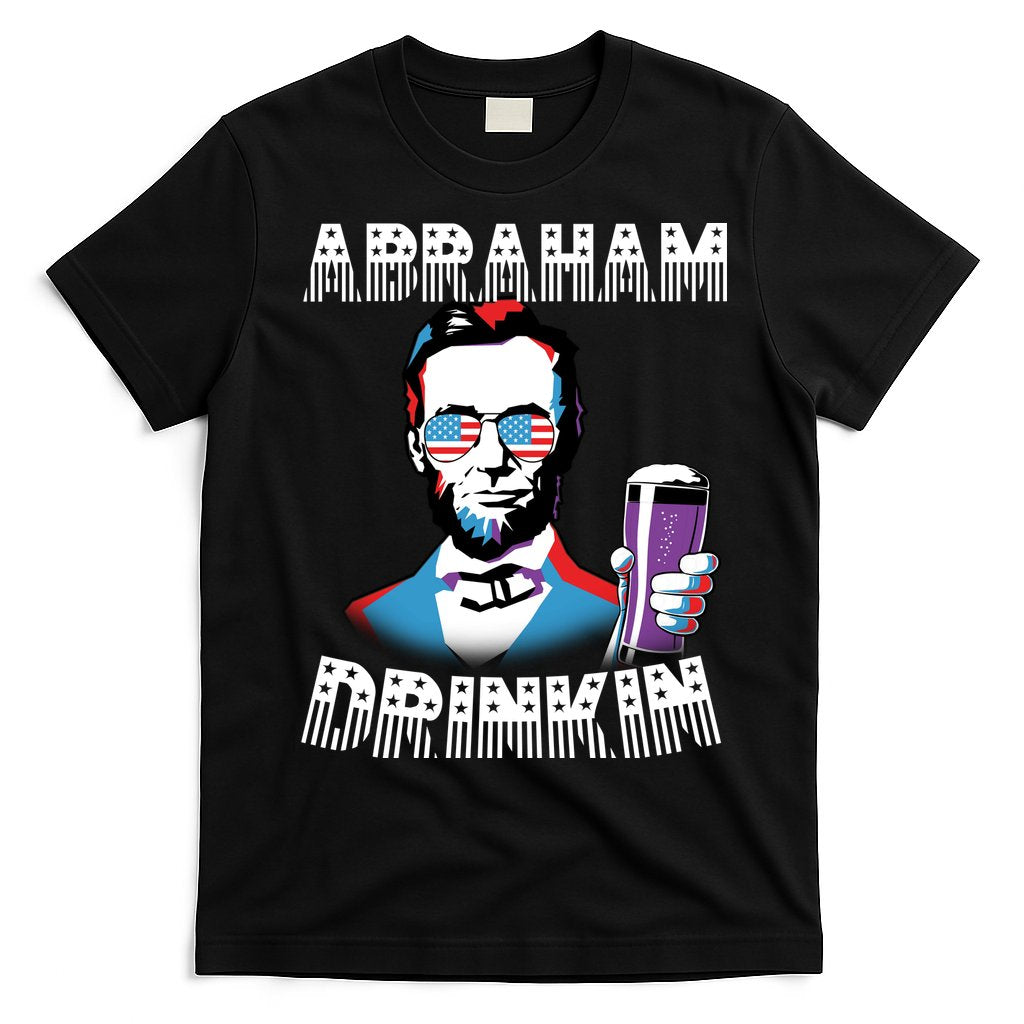 Patriotic Abraham Lincoln Drinkin T-Shirt Hoodie, Sweatshirt | CoreVibeTees.com
