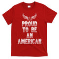 Patriotic Eagle Proud To Be An American T-Shirt Hoodie, Sweatshirt | CoreVibeTees.com
